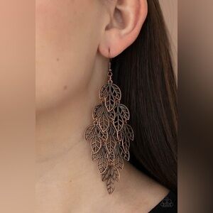 The Shakedown Brass Earrings